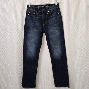 American Eagle Outfitters Men's Dark Blue Jeans